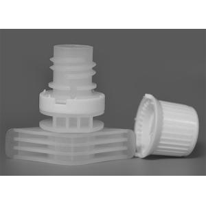 White Plastic Spout With Caps Could Automatic Filling Packing On Spout Pouch