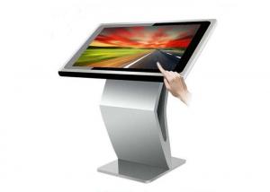 China Interactive Touch Screen Kiosk 65 Inch Standing Kiosk Android Infrared Multi Touch Screen LCD Kiosk on sale