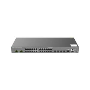 High-Performance Ruijie Switch With 24G+4X Ports PoE+ Support Industrial-Grade