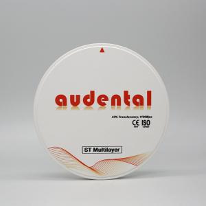 14mm Round Disc ST/DST Multilayer Zirconia Block Vita 16 Color Translucency