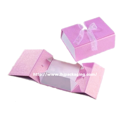 Quality paper folding box with ribbon wholesale