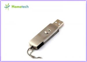 Cheap High Speed Metal Usb Flash Drive , 16GB/32GB Thumb Drive Key 1 Year Warranty for sale