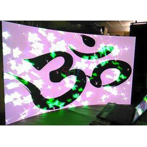 Meeting Room 4mm color Curved LED Screens with High Refresh Rate