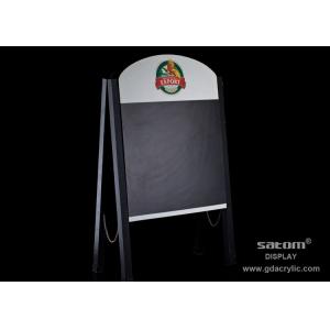 Cheap A-Frame Custom Double-Sided Sidewalk Sandwich Board Advertising Chalkboard for sale