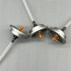 High-Flow Oxygen Aerosol Valve for Firefighting and Rescue Gear with Impact