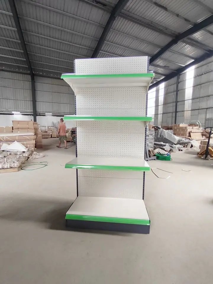 Storage Shelves Green Display Racks Supermarket Shelf Zaful Store Drogaria Shelves