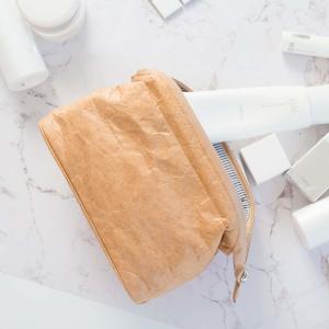 Tyvek Paper Ultralight Cosmetic Organizer Bag Tough And Durable Multi Use