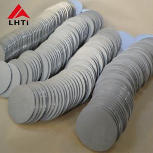 CNC Machined Titanium Disk GR1 GR2 Pure Titanium Discs