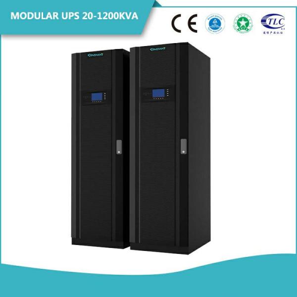 Battery Backup Server UPS System , 3 Phase UPS System Modular Sine Wave Data