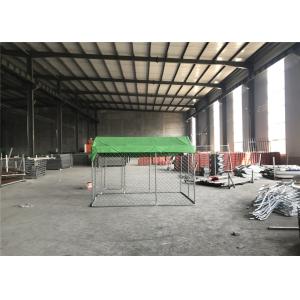 5x10x6ft(1.5x3x1.8m) dog kennel chain link fabric mesh 60mm*60mm diameter 2.3mm