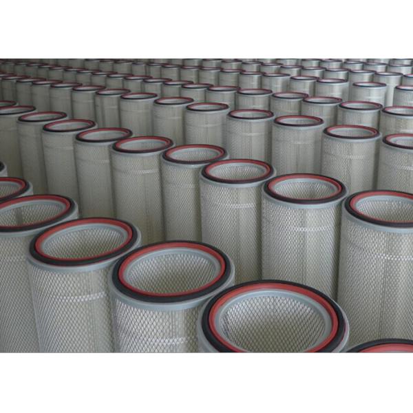 Quality Pleated Membrane Filter Cartridge PTFE Material Sand Blasting Fire Proof wholesale