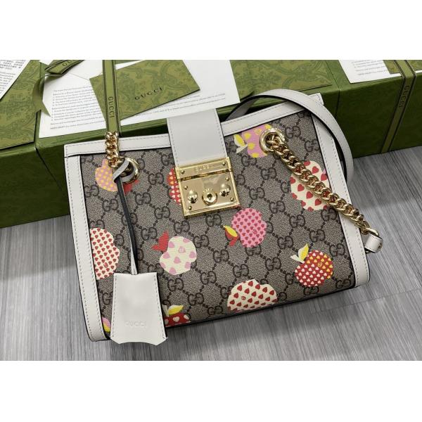 Quality ODM Padlock Luxury Chain Bag 26cm Length embroidered Element wholesale