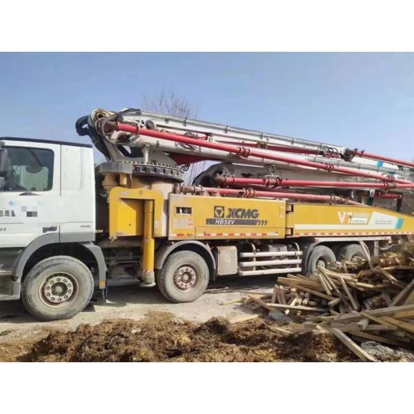 Construction Machinery Used Pump Truce Xg 58m on Benz for Concrete Mounted Pump Truck