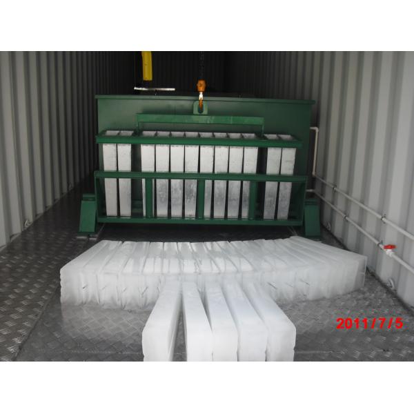 Quality Brine Refrigeration Containerized Brine Block Ice Machine 10 Ton wholesale