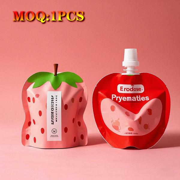 Digital Printing 3.5g Die Cut Mylar Bags Custom Shaped Bag Smell Proof Bag With