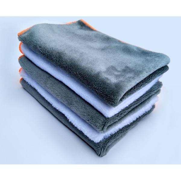 Quality 35x35cm Extra Thick Coral Fleece Cleaning Towels wholesale
