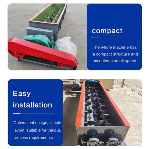 Custom Screw Conveyors Dual-Shaft/Multi-Shaft Screw Conveyors Flexible Cement