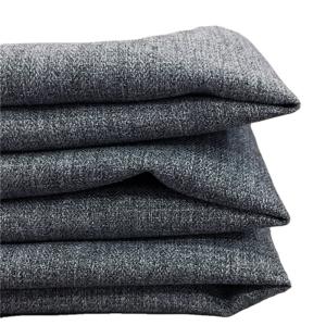 250D Polyester Woven Herringbone Fishbone Tweed Cloth Fabric With Fashion Style