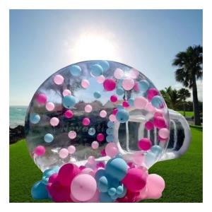 Customized Clear Bouncy Bubble Balloon House for Kids and Adults Max Capacity
