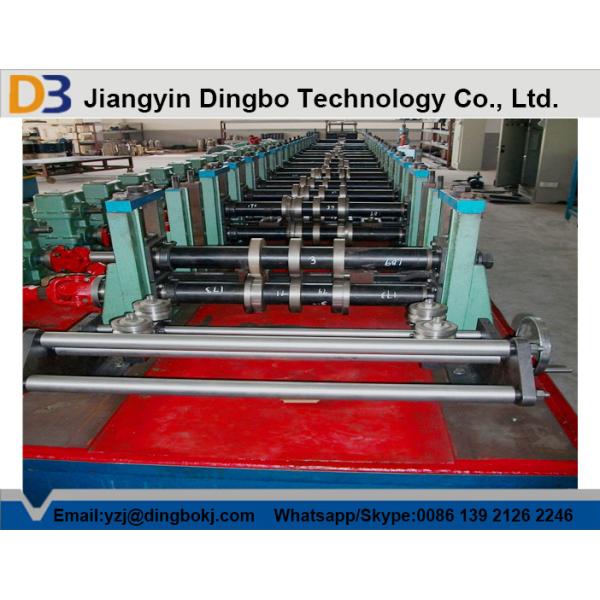 Quality 80mm Shaft Rack Shelf Cold Roll Forming Machine with Cr 12 Quenched Cutter wholesale