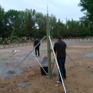 12M 6063 Alu Push Up Portable 40ft Telescoping Pole