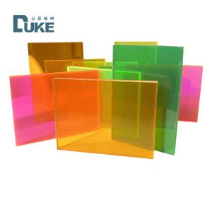 15mm Thick Tinted Plexi Colorful Acrylic Sheets Plastic Sheet For Signage