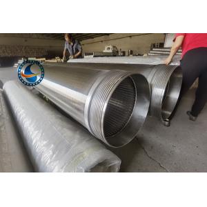 Galvanizing And SS 304 Johnson Wedge Wire Water Well Screen Filter Pipe