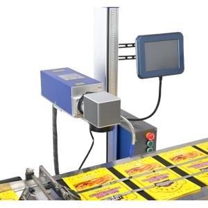 Fiber Laser Wire Marking And Coding Machine For Production Lines Small