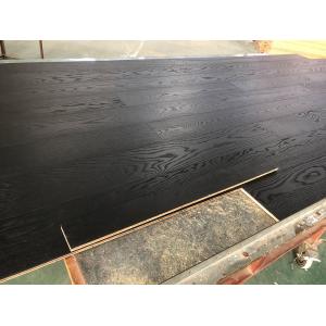 100% Pure Black Oak Multi-Layers Engineered Wood Flooring