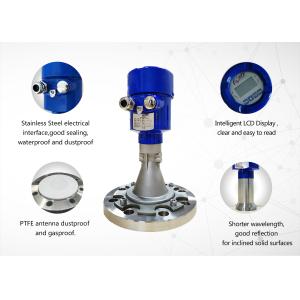 26GHz Radar Level Meter for Sanitary Type Liquid Storage Tank Highly Corrosive