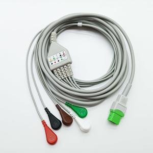 DB12pin Datascope ECG Cables And Leadwires 5leads ISO13485
