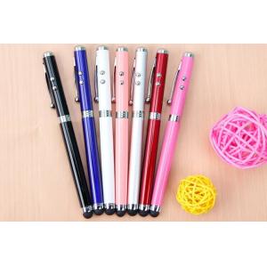 Hot Selling 4in1 Laser Pointer LED Flashlight With Parker Pen Stylus Metal ball