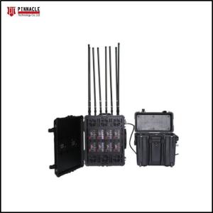 Portable Anti-Drone Counter UAV UAS High Power Drone fPV Signal Jamming System