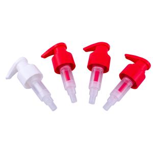 China 24/410 24mm Long Nozzle Gel Treatment Pump Dispenser Spring Outside Left Right Lock on sale