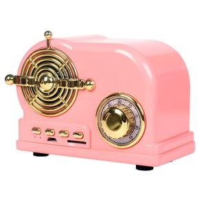 China Retro Mini Speakers Hands Free Portable Wireless Bluetooths speaker GK-BT02 on sale