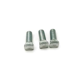 C1045 Iron Galvanized Square Head Set Screw A4-80 Hardness electrolytic