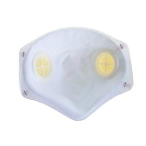 DM027V Non-Woven Fabric EN149 FFP2 Dust Face Masks with Valves Earloop