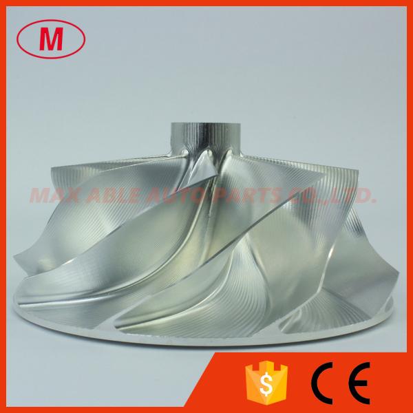 Quality G35-1050 reverse 68.07/84.45mm 9+0 Blades point milling turbo aluminum 2618/Milling/billet compressor wheel wholesale
