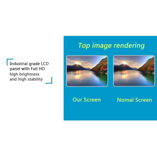 IP65 Waterproof Outdoor Digital Signage 43'' Anti Dust With Double Sided LCD Screen