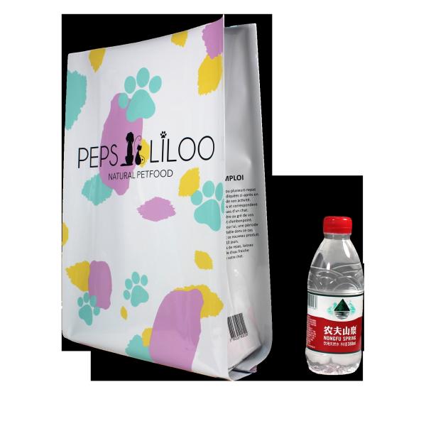 Quality Zipper Sealed Square Bottom Bag Custom Freshness Guaranteed wholesale