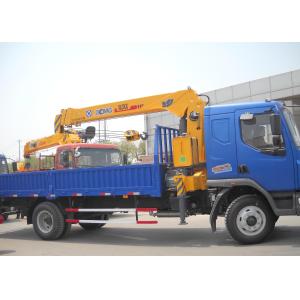 Telescopic Boom Truck Mounted Crane 6.3 Ton For Safety Transportion