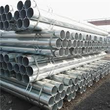 Cheap 0.5-25mm Galvanized Steel Pipe Tube Fluid Structure EN Galvanized Metal Pipe for sale
