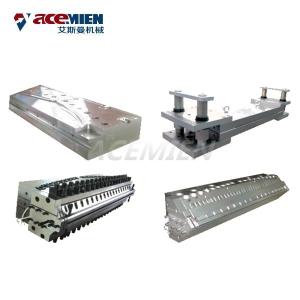 Plastic PVC Foam Plate Making Machine WPC Crust Chevron Plate Extrusion