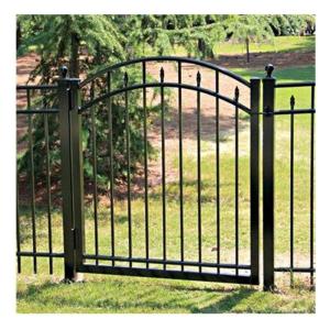 Privacy Garden Fence Aluminum Metal Picket Ornamental Steel Fence Panel with