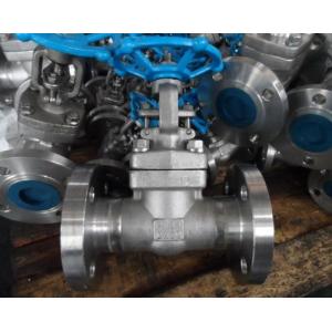 F304 High Pressure Forged Gate Valve Threaded / Butt Weld / Socket Weld End