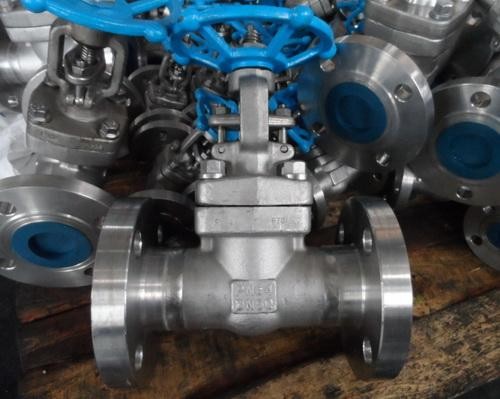 F304 High Pressure Forged Gate Valve Threaded / Butt Weld / Socket Weld End