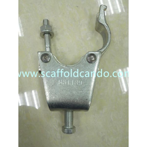 Quality Scaffolding galvanized Q235 drop forged fixed beam coupler, girder clamp 48.3mm with SGS BS1139 with good quality wholesale