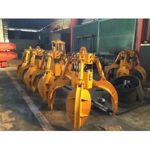 Excavator Orange Peel Grab Construction Machinery Attachments For 10-90 Ton