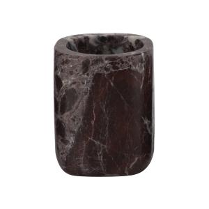 Square Round Marble Bathroom Accessories Voilet Stone Marble Soap Tray With Grey