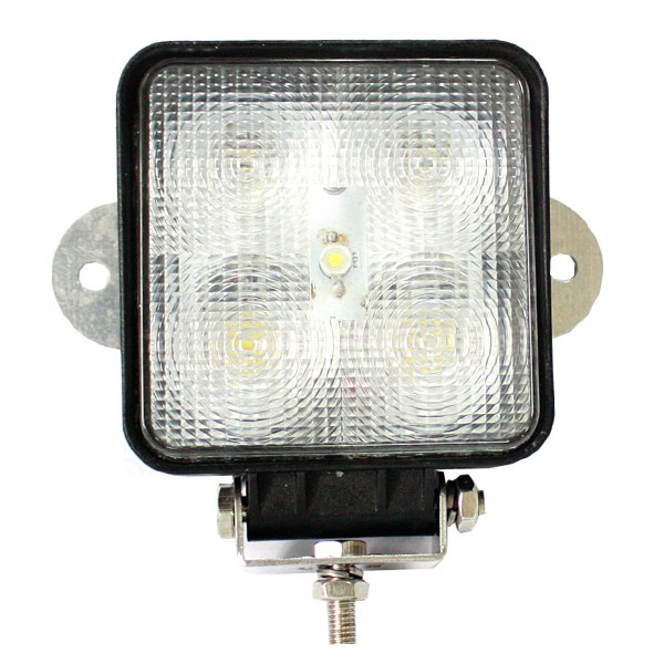 Quality Factory wholesale  4" square 15W LED work light for SUV fog lamp, agricultural vehicles, engineering vehicles, ships wholesale